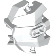 Lego Large Figure Hand Cover, Armor with Handles for Clips / White