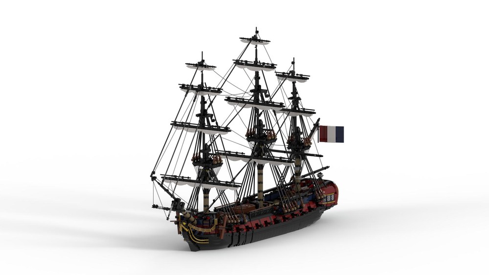 Lego French Frigate "L'Emeraude "