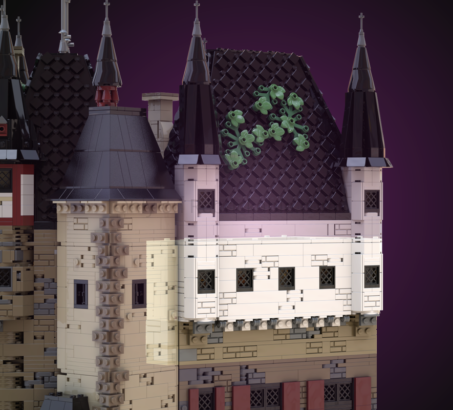 Lego The royal apartments - The Red Falcons' mountain fortress