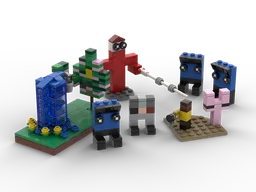 Skizzleman's Guess The Build Creatures (Hermitcraft)