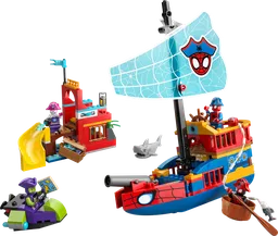 Team Spidey Pirate Ship