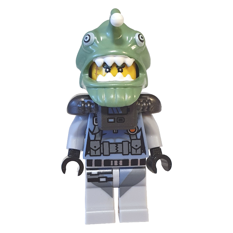 Lego Shark Army Angler, Sand Green (CMF)