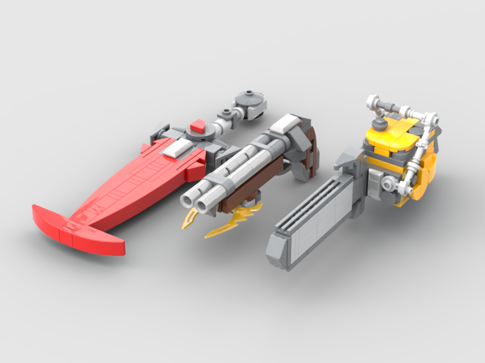 Lego Doomguys arsenal