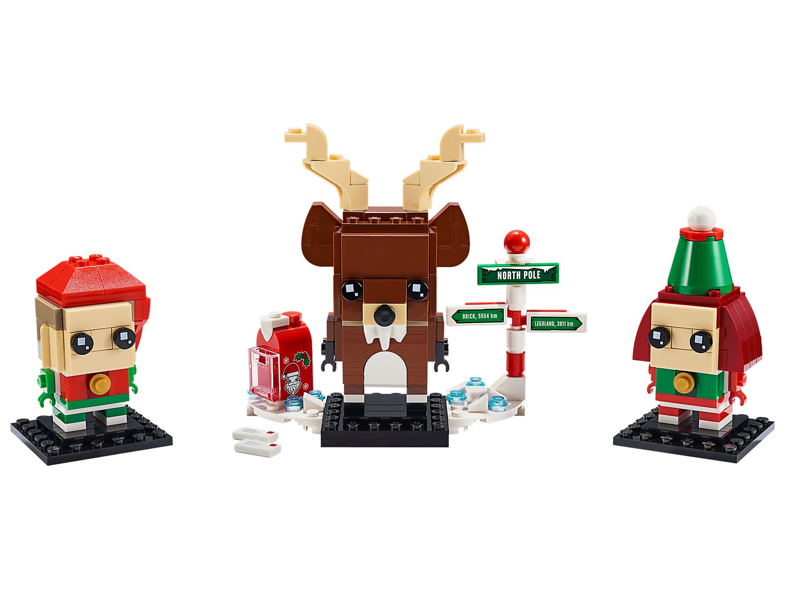 Lego Reindeer, Elf & Elfie
