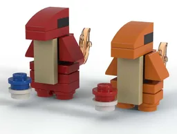 Charmander and Charmeleon