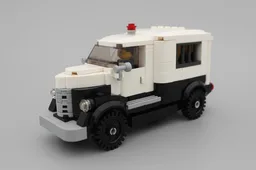 Vintage Police Van