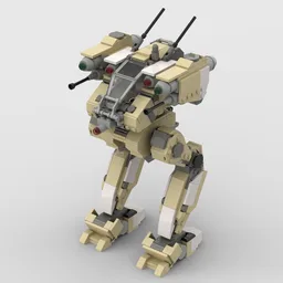 Battletech Flea (desert camo)