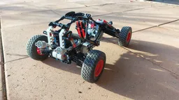 Blue Lightning Buggy