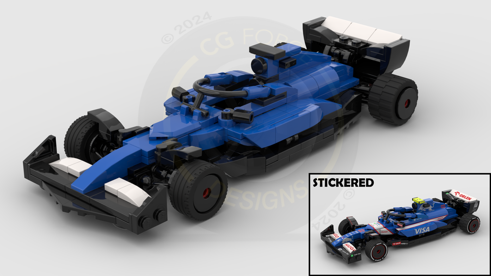 Lego F1 Visa Cash App RB VCARB 01