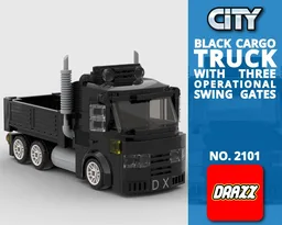 Black Cargo Truck (2101)