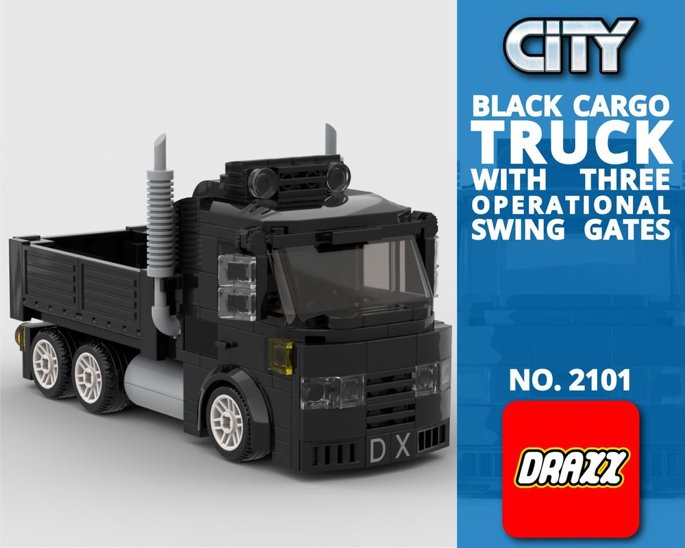 Lego Black Cargo Truck (2101)