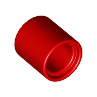 Technic Pin Connector Round 1L [Beam] / Red