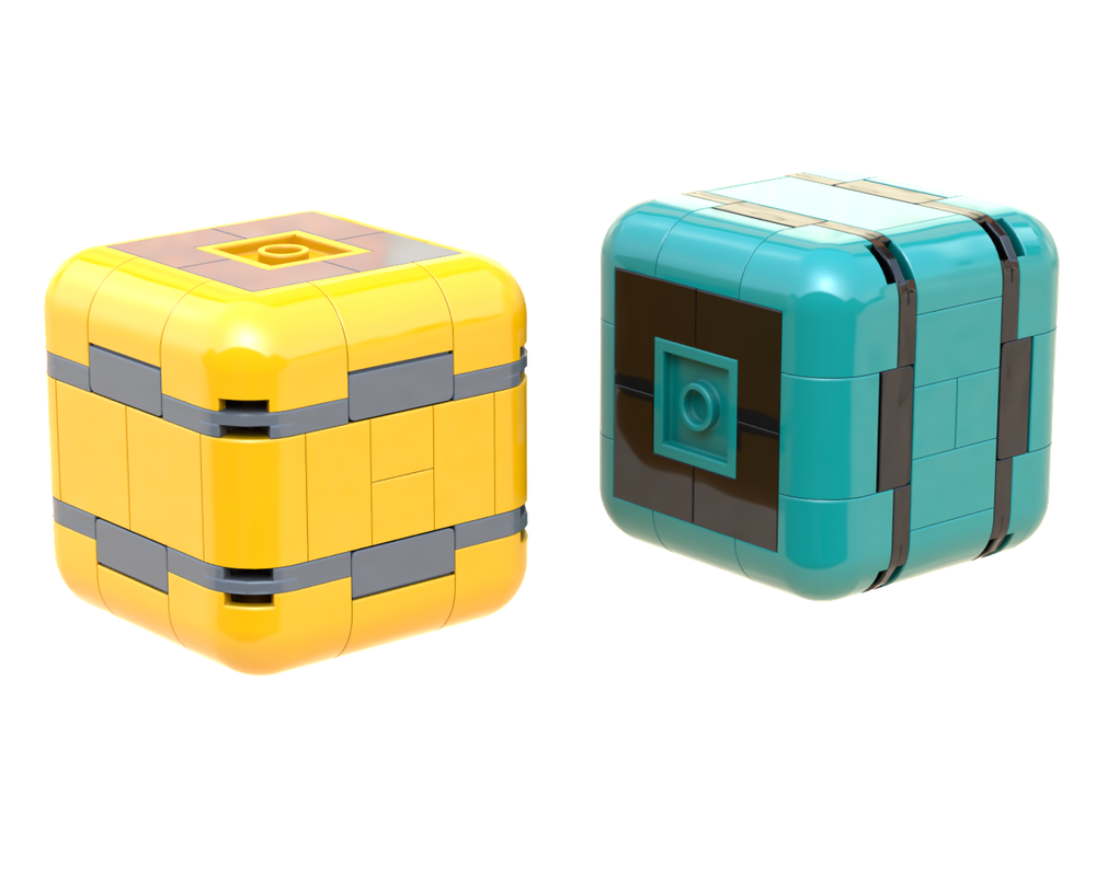 Lego Large Rounded Space Crates