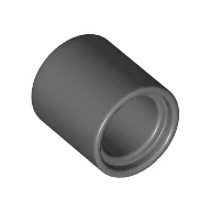 Technic Pin Connector Round 1L [Beam] / Dark Bluish Gray