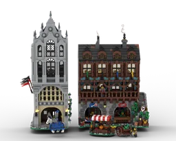 Medieval Town Square #3