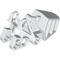 Large Figure Foot, with Ball Joint Socket 3 x 6 x 2 1/3 / White