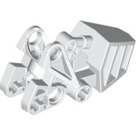 Lego Large Figure Foot, with Ball Joint Socket 3 x 6 x 2 1/3 / White