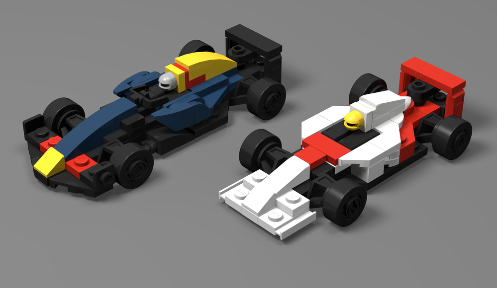 Lego Microscale F1 Legends (mini Speed Champions)