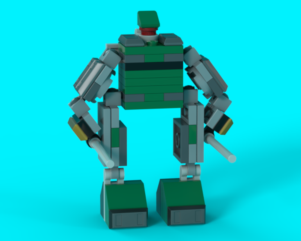 Lego Robot Ninja from LEGO Ninjago set 71781: Lloyd's Mech Battle EVO