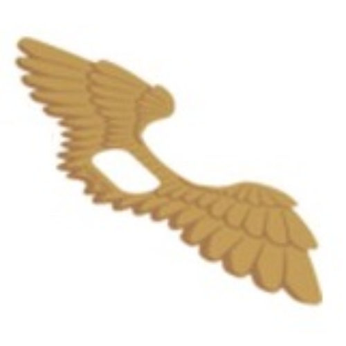 Lego Wings, Extended with Feathers Print / Trans-Clear