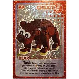 Trading Card, Create The World - Bear (foil) / [No Color/Any Color]
