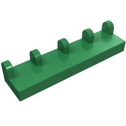 Hinge Tile 1 x 4 / Green