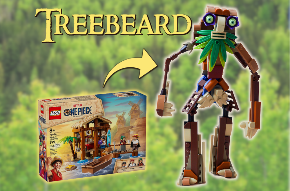 Lego Treebeard - Ent - LOTR 75636