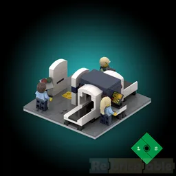 Airport security check
