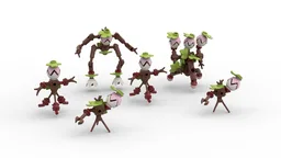 Floral Grimblies Collection