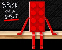 Brick On A Shelf