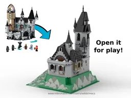 70437: Modular Mountain Castle