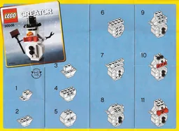 Snowman polybag