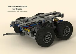 Powered Double Axis for Trucks