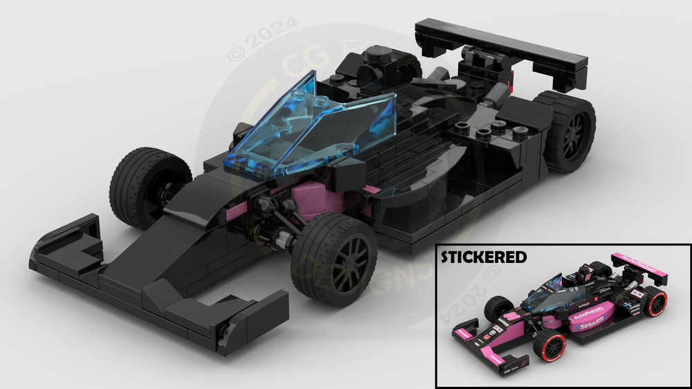 Lego Indycar 2021 MSR Castroneves Oval Spec
