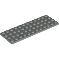 Lego Plate 4 x 12 / Light Gray