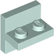 Bracket 2 x 2 with 1 x 2 Vertical Studs / Light Aqua