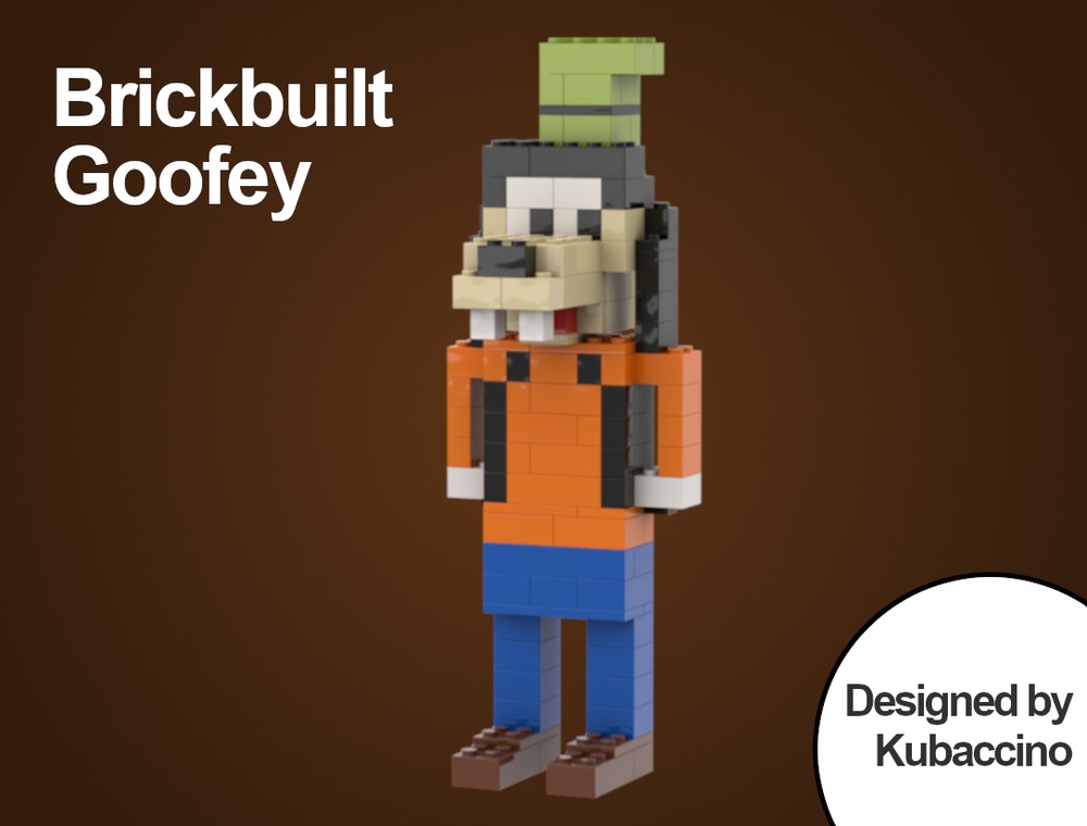Lego Brickbuilt Goofy
