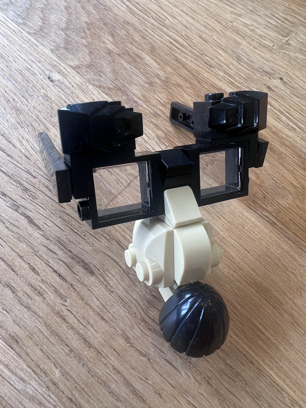 Lego Zak McKracken Nose Glasses