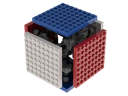 Hinged cube