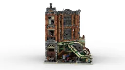 Corner Garage - Apocalypse Version