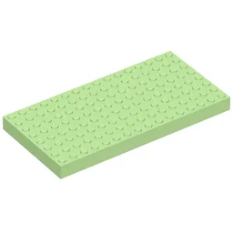 Brick 8 x 16 / Medium Green