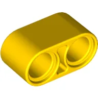 Technic Beam 1 x 2 Thick / Yellow