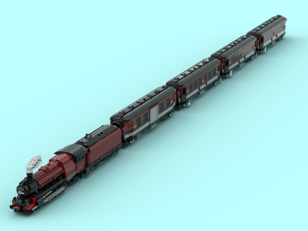 Lego LMS Princess Royal 6201 Princess Elizabeth train