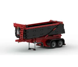 Red&Black Dump Trailer