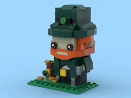 Brick-built Festive: Leprechaun