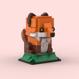 Red Fox Brickheadz