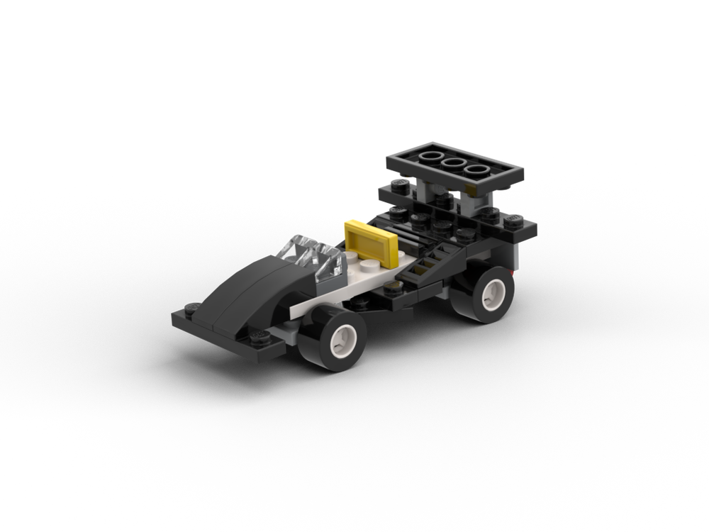 Lego 30183 Steerable F1 Race Car v2 (2013 study)
