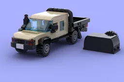Toyota land cruiser Ute tray back