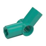 Technic Axle and Pin Connector Angled #4 - 135° / Dark Turquoise