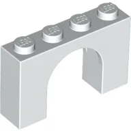 Brick Arch 1 x 4 x 2 / White